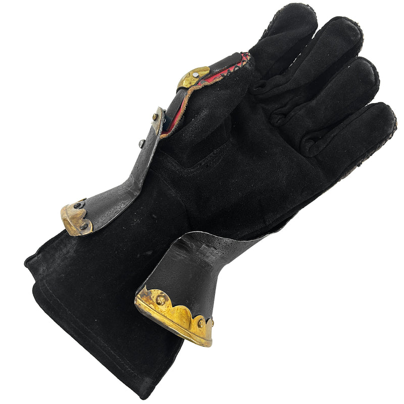 The Cursed Black Knight Functional Medieval Armor Gauntlets