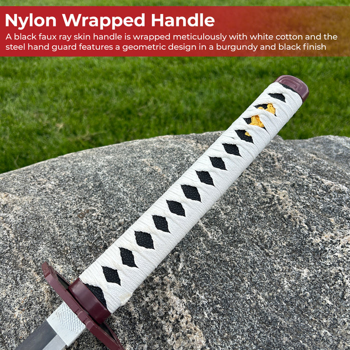 Tomioka Giyu Collectible Demon Slayer Replica Hashira Blue Nichirin Katana Sword