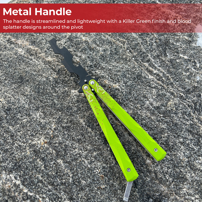 Training Butterfly knife Beverage Opener Multi Tool