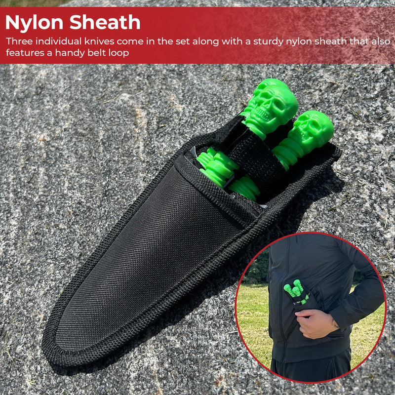 Twisted Tomb Throwing Knife Set