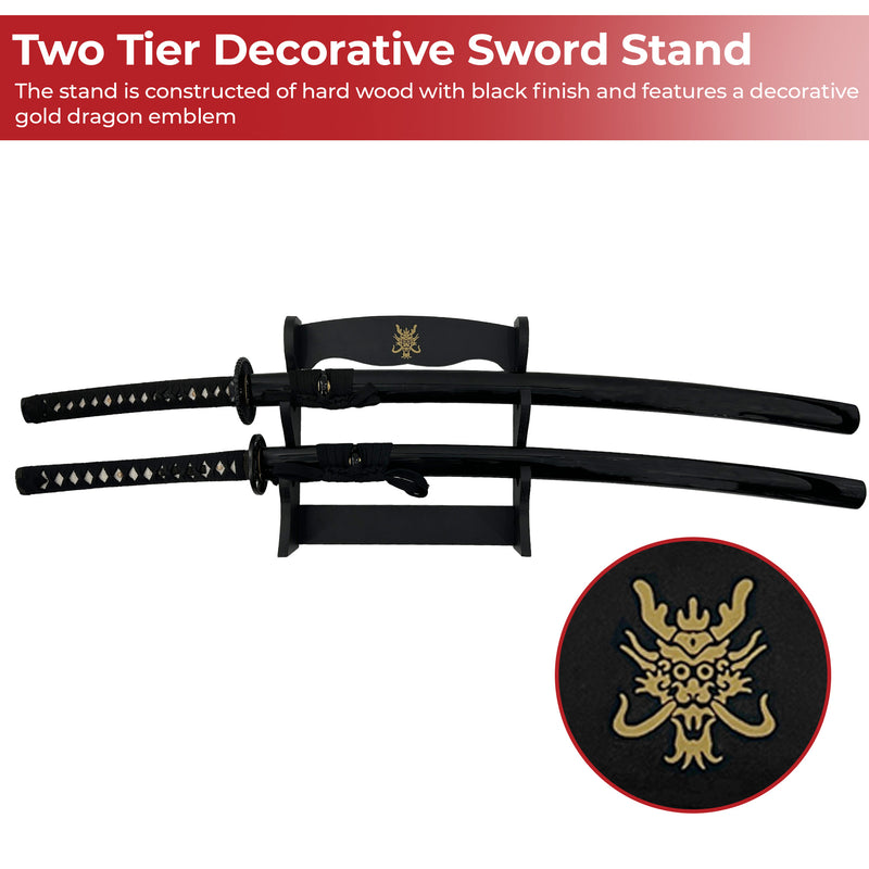 Two Tier Sword Stand Display