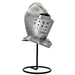 Iron Resolve Carbon Steel Knight's Mini Helmet Display