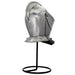 Iron Resolve Carbon Steel Knight's Mini Helmet Display