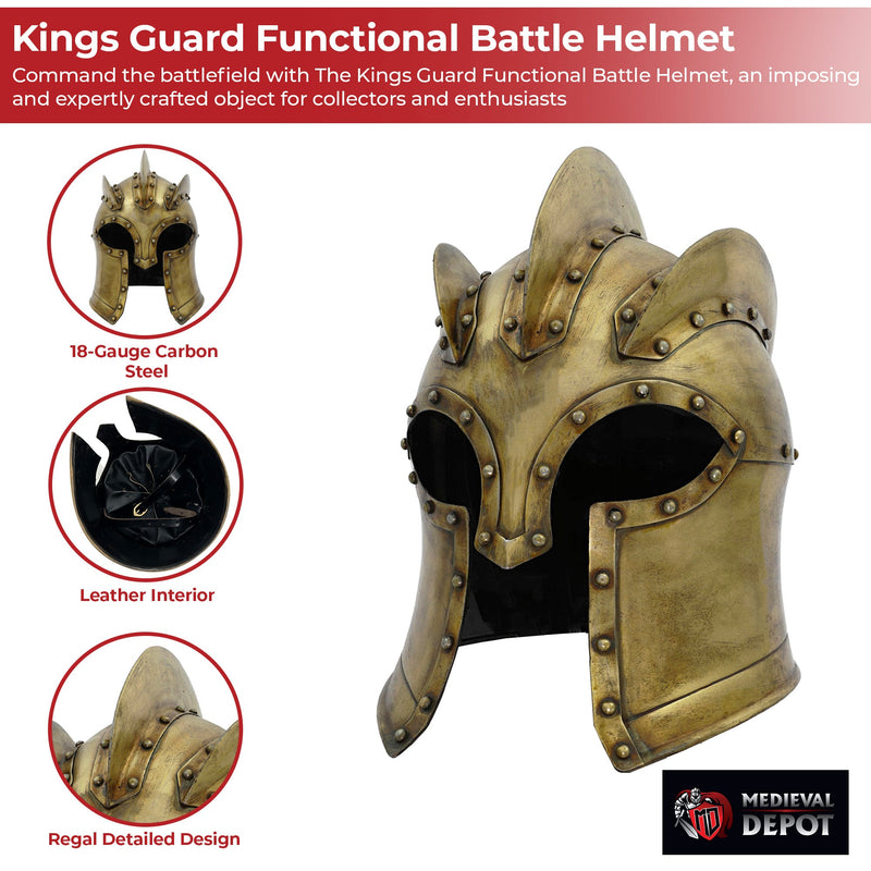 The Kings Guard Functional Battle Helmet