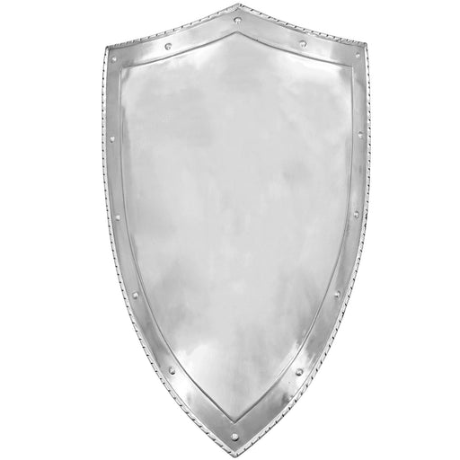 Paladin's Guard Battle-Ready Polished Carbon Steel Shield