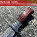 The Sasquatch Etched Forest Scene Survival Fixed Blade Knife