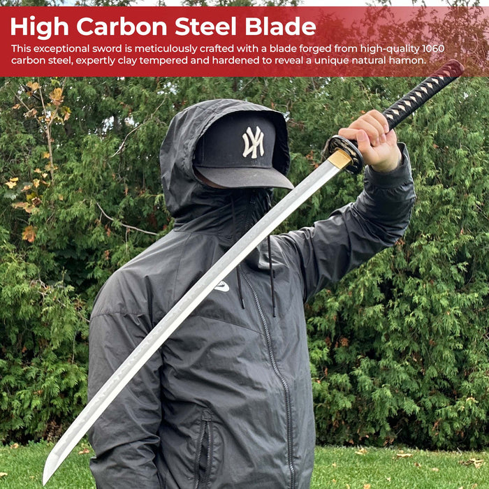 Tiger Fury 1060 Handmade Katana