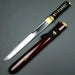 Timeless Elegance Traditional Japanese Tanto in Burgundy