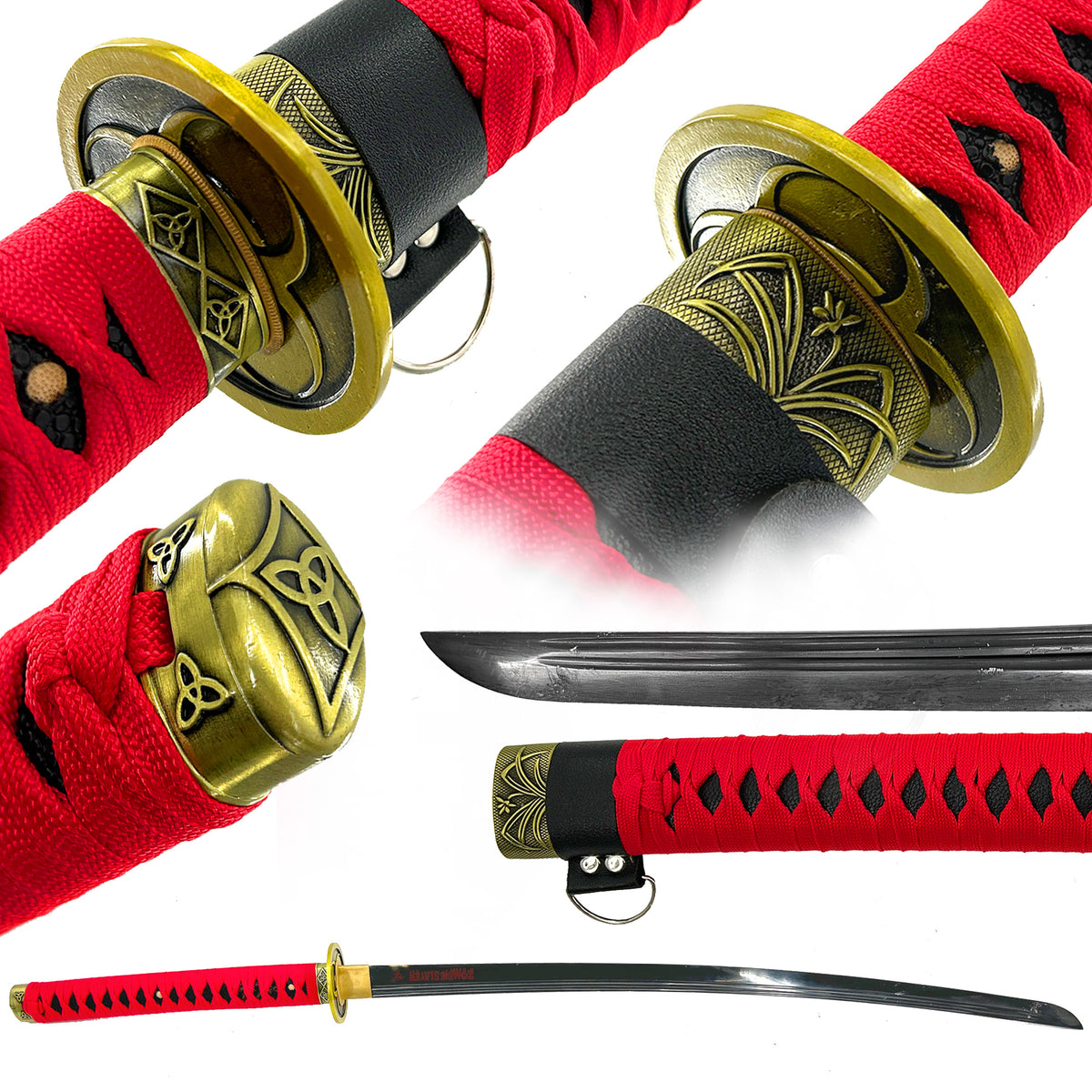 rome　sds　KATANA 【前ベルト破損】 Undead Eradicator Handmade Katana — Medieval Depot