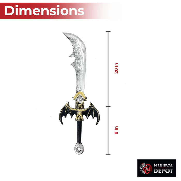 Vampire Life Essence Foam Blood Scimitar