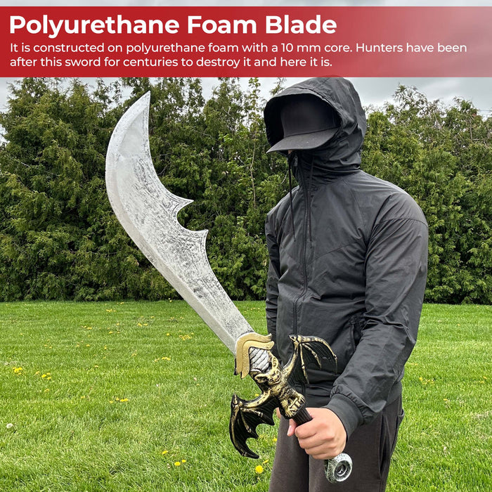Vampire Life Essence Foam Blood Scimitar