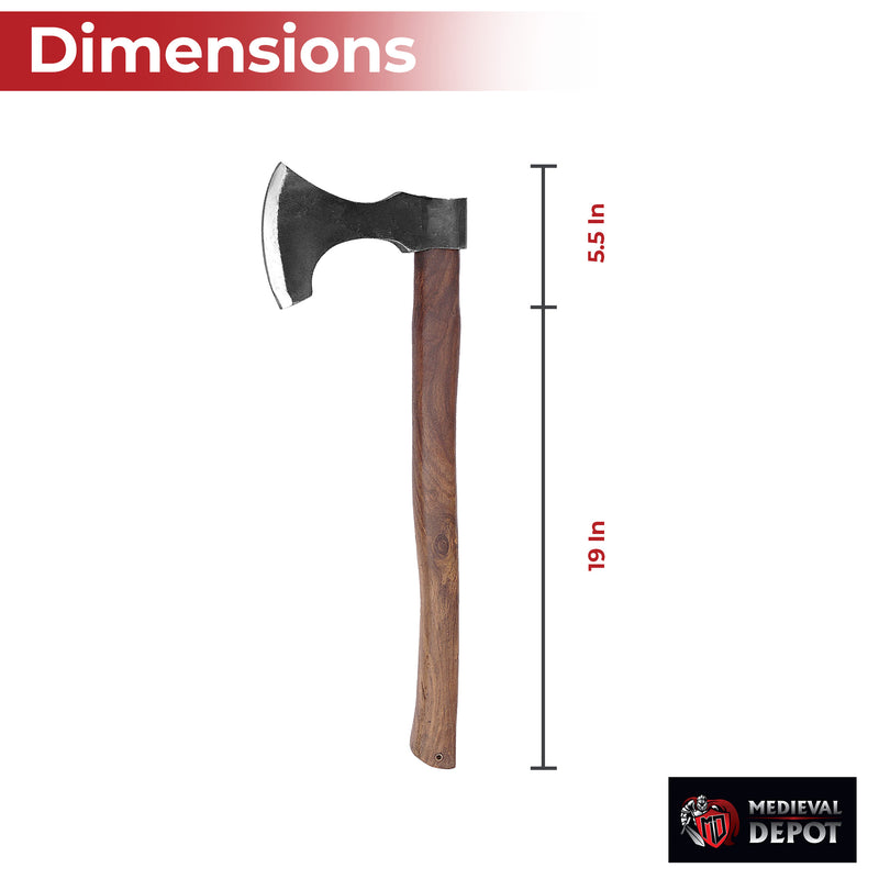 Viking Age Scandinavian Skeggøx Battle Axe | Plain Handle