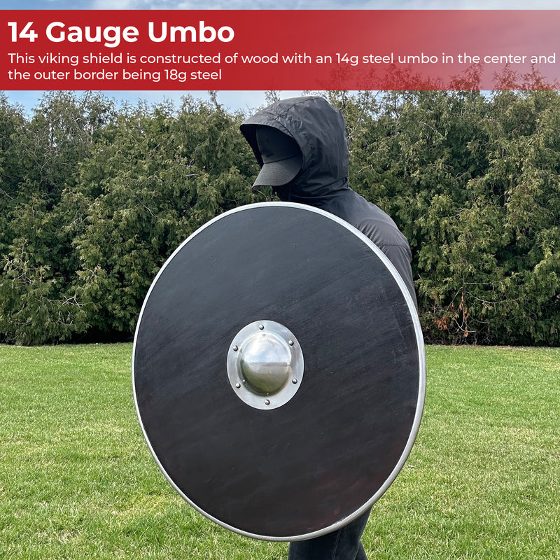 Viking Norse Warfare Gokstad Wooden Shield