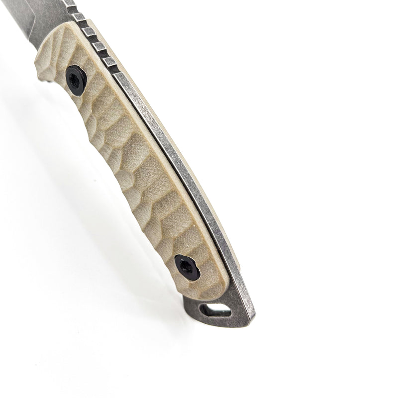 Violent Turmoil Drop Point Full Tang Hunting Knife