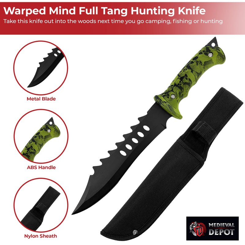 Warped Mind Full Tang Hunting Knife