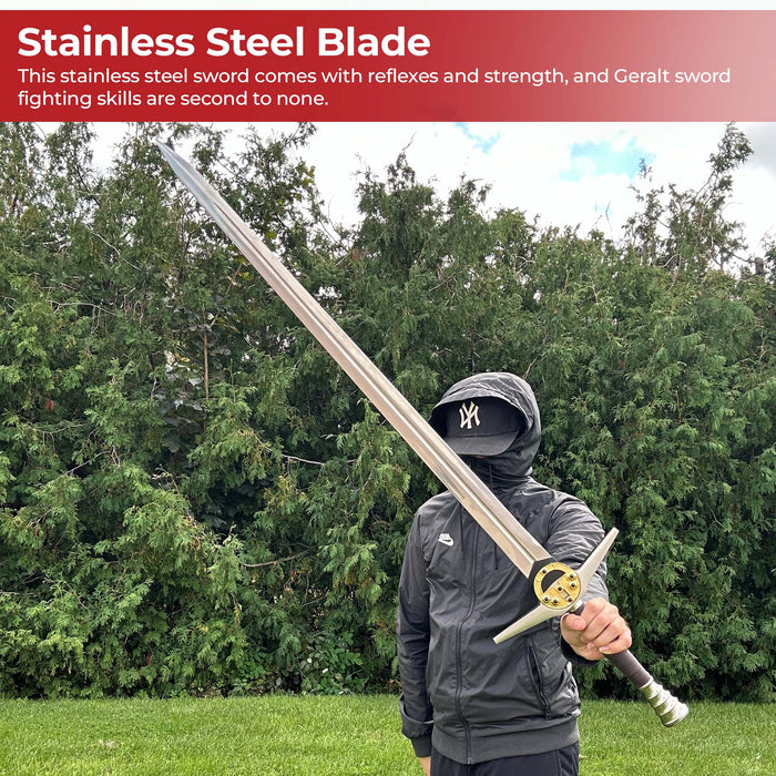 Witcher - Geralt's Steel Sword with Renfri’s Brooch
