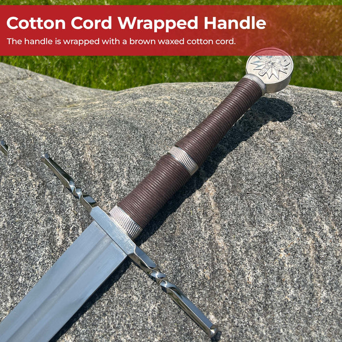 Witcher - Hunters Wild Silver Wolf Battle Sword