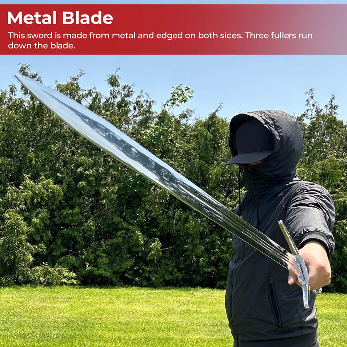 Witcher - Rivian Warrior Silver White Wolf Sword