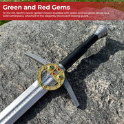 Witcher Renfri Brooch Foam Sword