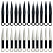 Yin Yang 24-Piece Throwing Knife Set