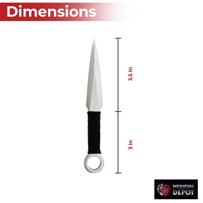 Yin Yang 24-Piece Throwing Knife Set