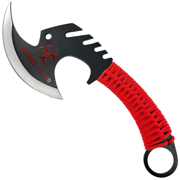 Zed Skullsplitter Throwing Axe - Red