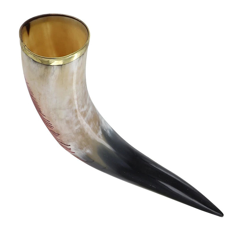 Blood Feather Drinking Horn