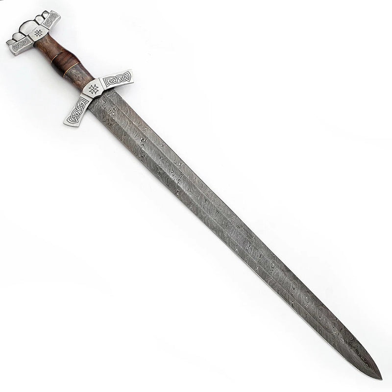 Valhalla Rising Damascus Steel Sword