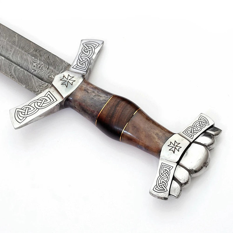 Valhalla Rising Damascus Steel Sword
