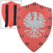 Prestigious Noble Eagle Medieval Foam Shield - Medieval Depot