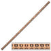 Martial Arts Hardwood Staff 47 Inches - Medieval Depot