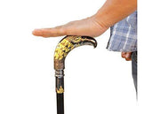 Majestic Golden Eagle Walking Cane - Medieval Depot