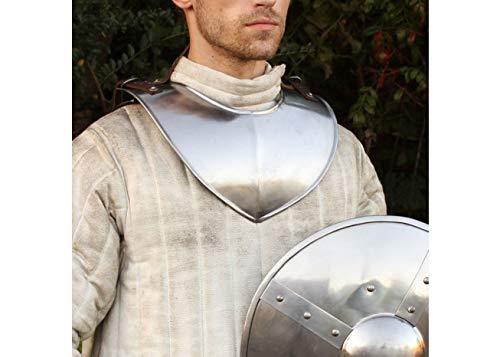 Austere Renaissance Army Gorget - Medieval Depot