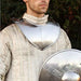 Austere Renaissance Army Gorget - Medieval Depot