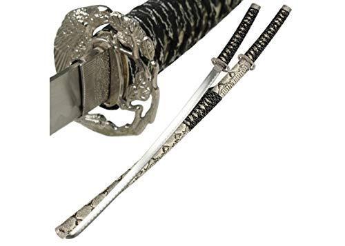 Serpent Cursed Japanese Samurai Katana Sword - Medieval Depot