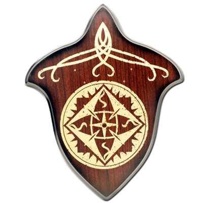 Hardwood Universal Sword Plaque - Medieval Depot