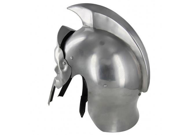 Rhino Armor Gladiator Steel Functional Helmet - Medieval Depot