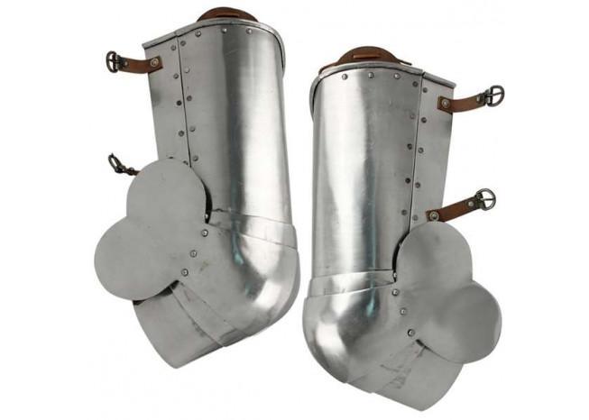 Medieval Italian 15th Century Poleyns Leg Armors - Medieval Depot