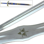 Links Ornate Prophecy Hero Sky Sword And Belt Set - Medieval Depot
