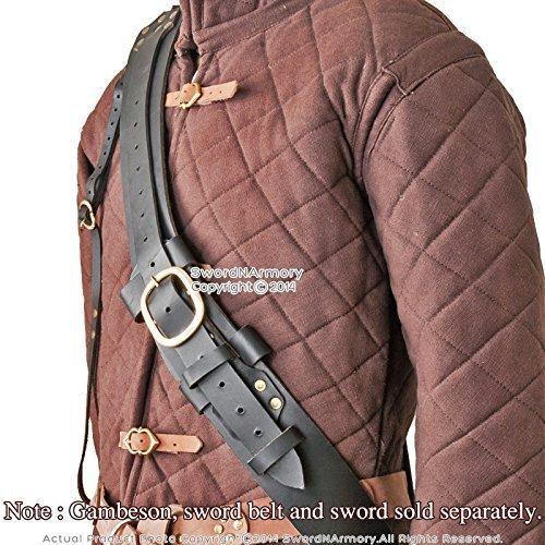 ✨ Medieval Leather Sword Baldric Handcrafted from Genuine Leather - Medieval  Shop at Lord of Battles