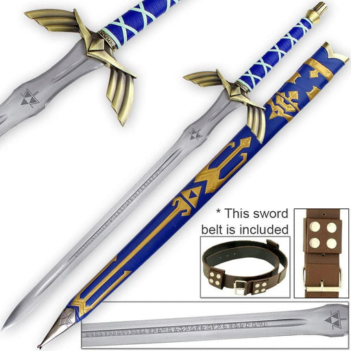 Links Ornate Prophecy Hero Sky Sword And Belt Set — Medieval Depot