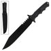 Fixed Deadly Reinforcements Blackout Knife - Medieval Depot
