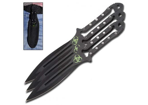 Bone Splicer 3 Piece Throwing Knives - Medieval Depot