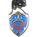 Legend of Zelda Hylian Shield Links Master Sword Necklace - Medieval Depot