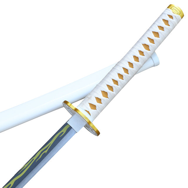 Agatsuma Zenitsu Collectible Demon Slayer Replica Yellow Nichirin Katana Sword