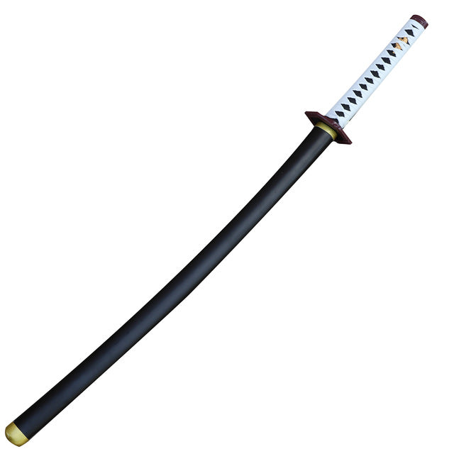 Tomioka Giyu Collectible Demon Slayer Replica Hashira Blue Nichirin Katana Sword