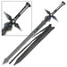 SAO Black Dark Repulser Sword of Kirito - Medieval Depot