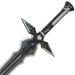 SAO Black Dark Repulser Sword of Kirito - Medieval Depot