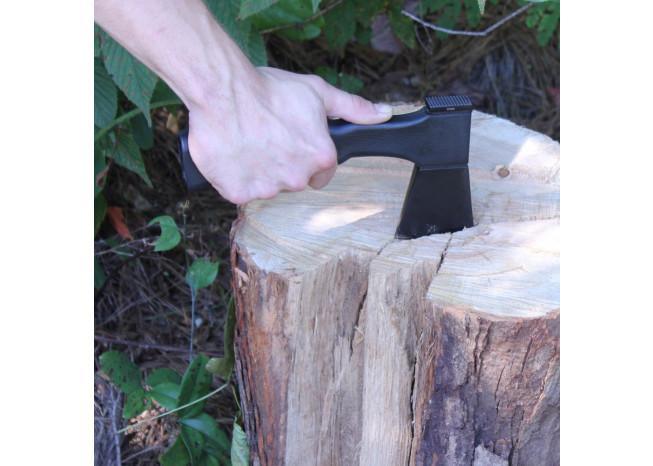 Dark Thrill Seeker Outdoor Camping Axe - Medieval Depot