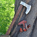 Cowboy Up Carbon Steel Outdoor Bearded Axe - Medieval Depot